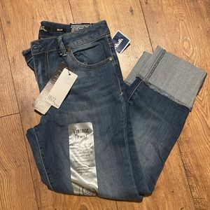 Women’s jeans 1822 denim style Taylor crop skinny size 8 new with tags